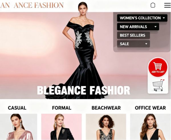 Fashion Brand Website