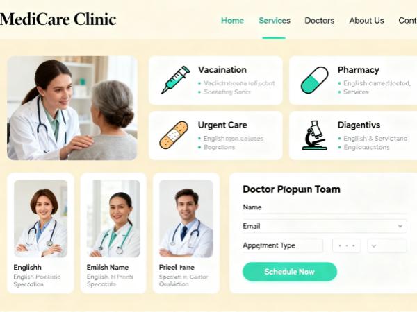 Healthcare Website