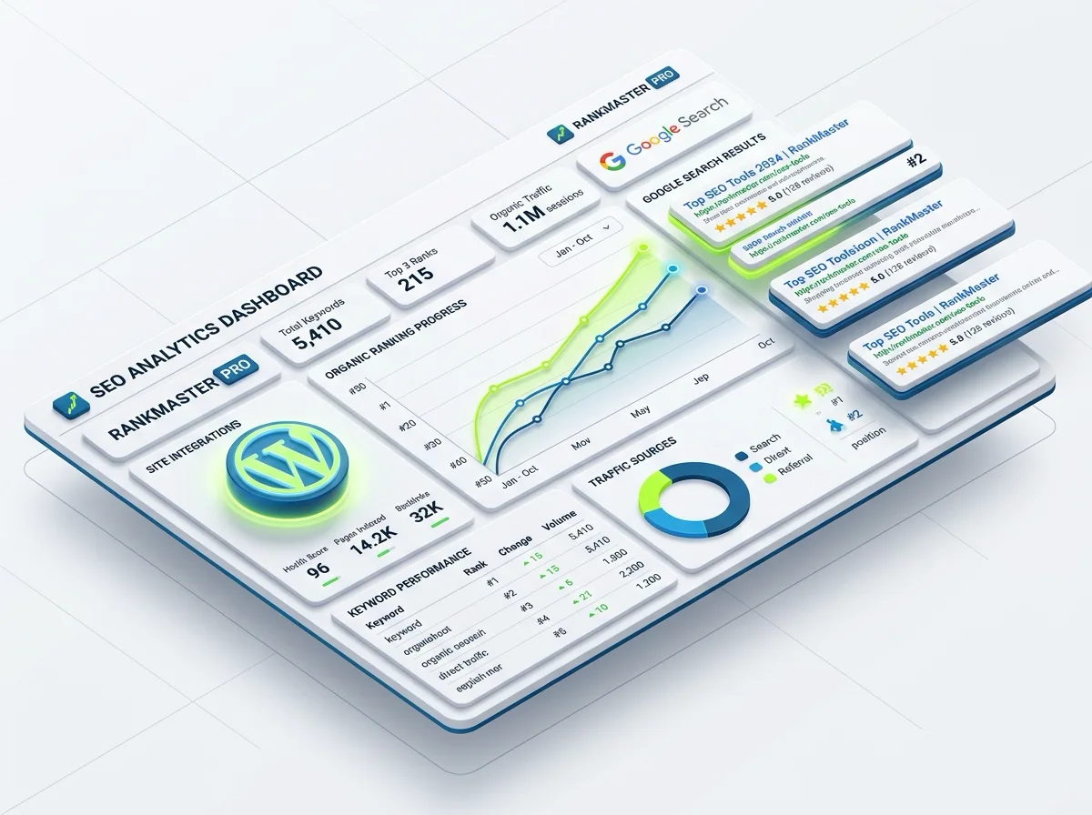 WordPress SEO plugin settings dashboard displaying schema structured data and Google search snippet optimization