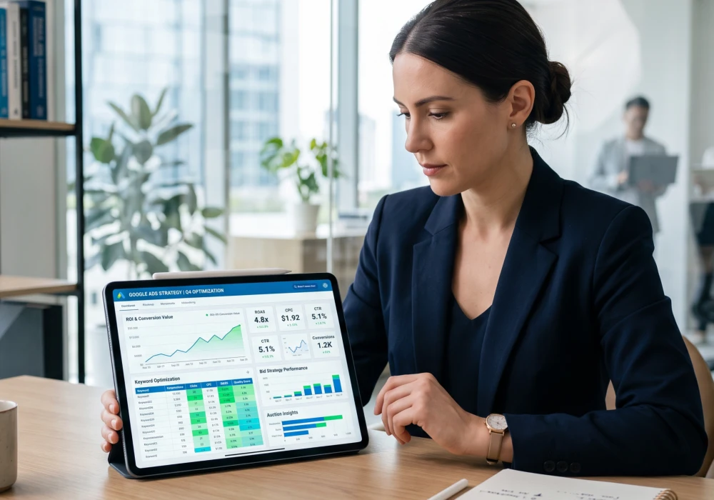 Google Ads B2B Lead Generation Dashboard