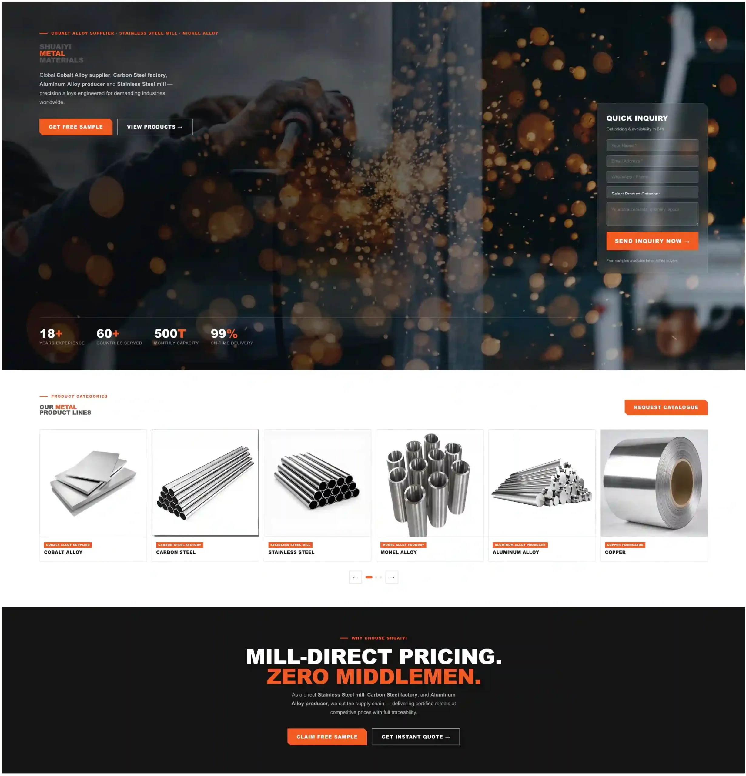 Fitness Studio Website Design
