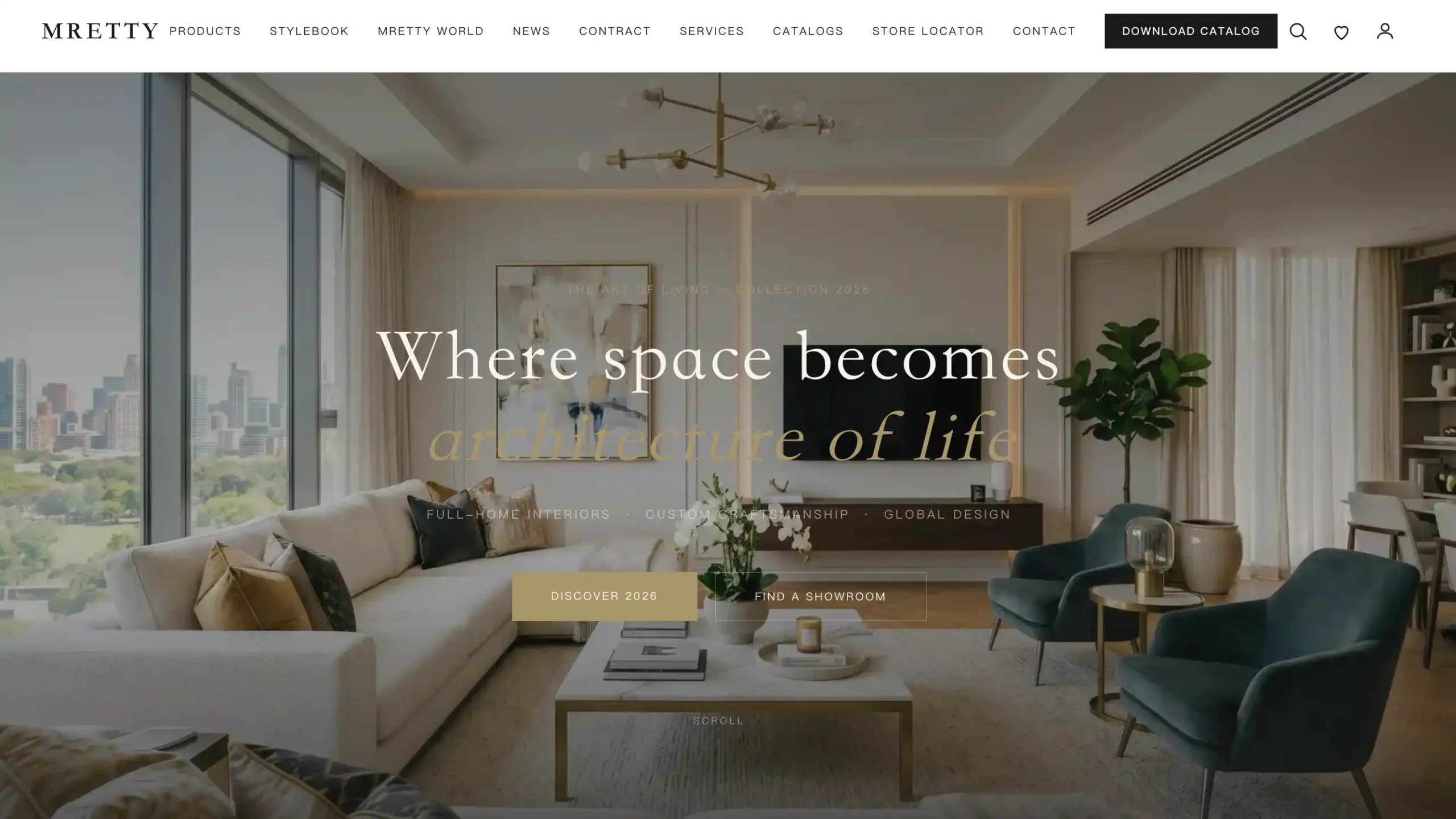 Corporate website example -- enterprise official site built with WordPress