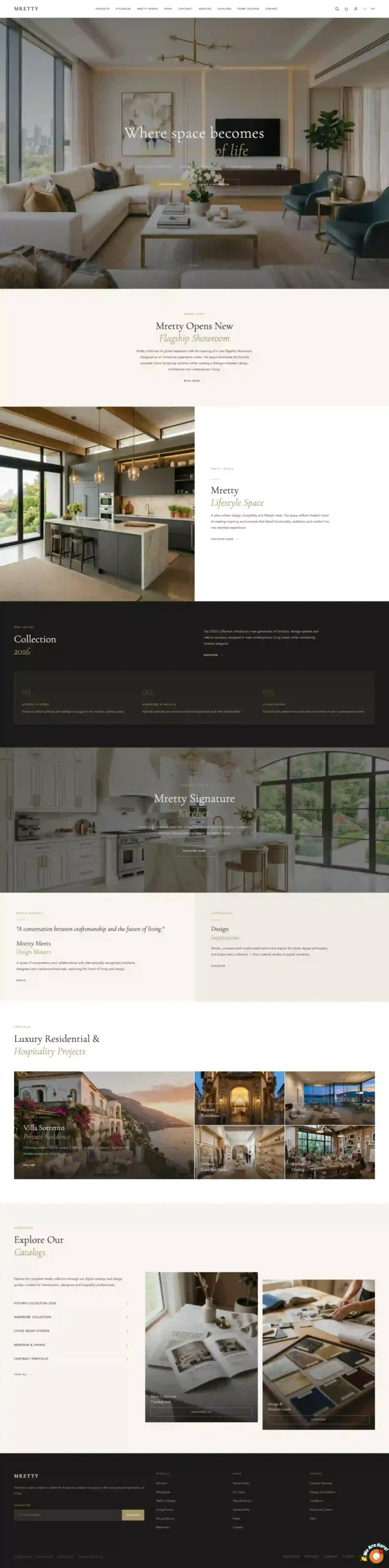 Technology Corporate Website Design