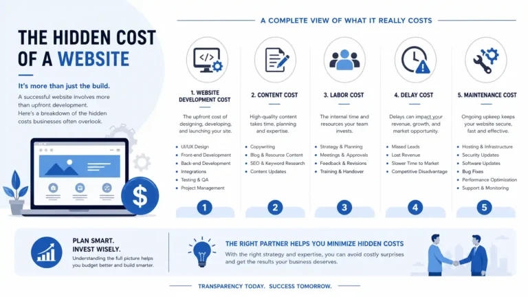 How Much Does It Cost to Build a B2B Website? The Real Cost Behind Your First Website Project
